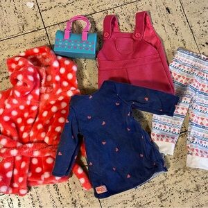 Our Generation 18” Doll Clothing Lot